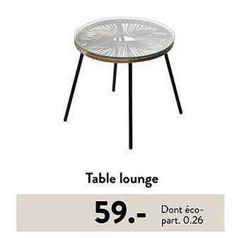Table lounge