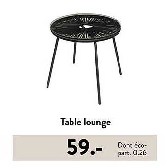 Table lounge