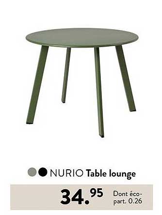Table lounge NURIO