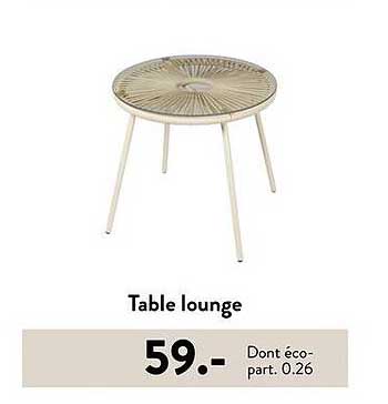 Table lounge