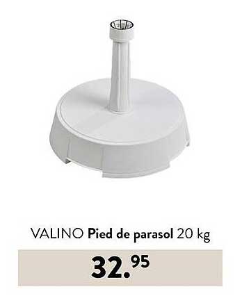 VALINO Pied de parasol 20 kg