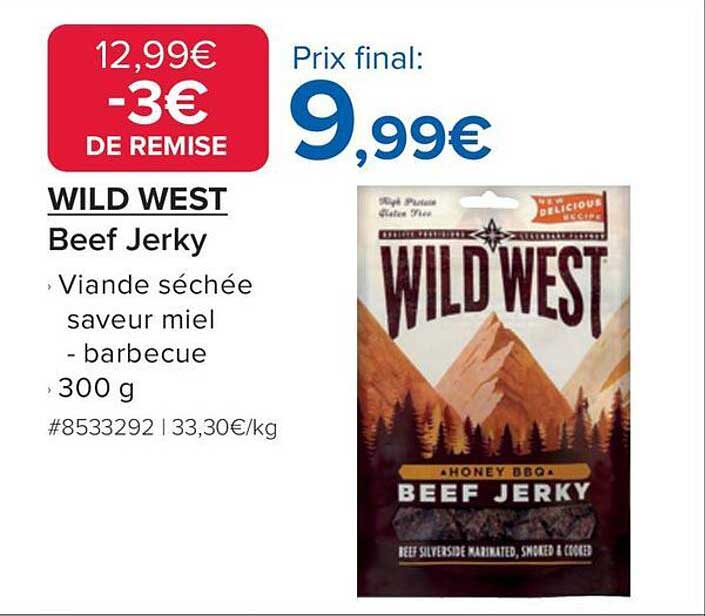 WILD WEST Beef Jerky