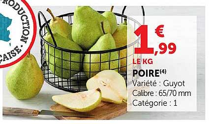 1,99 € LE KG POIRE(4)