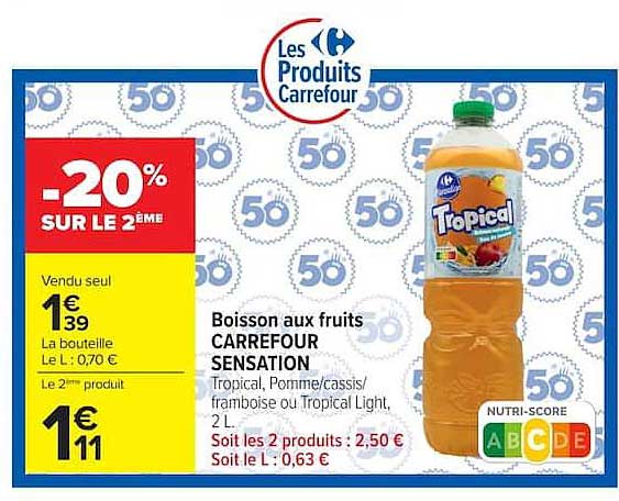 -20% SUR LE 2ÈME