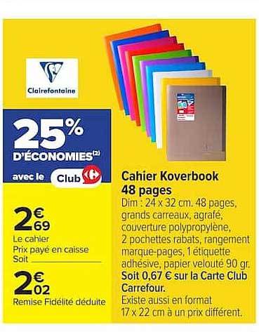 25% D'ÉCONOMIES avec le Club