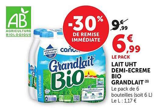 -30% DE REMISE IMMÉDIATE