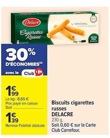 30% D'ÉCONOMIES(2) avec le Club Carrefour