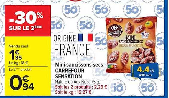 -30% SUR LE 2ÈME