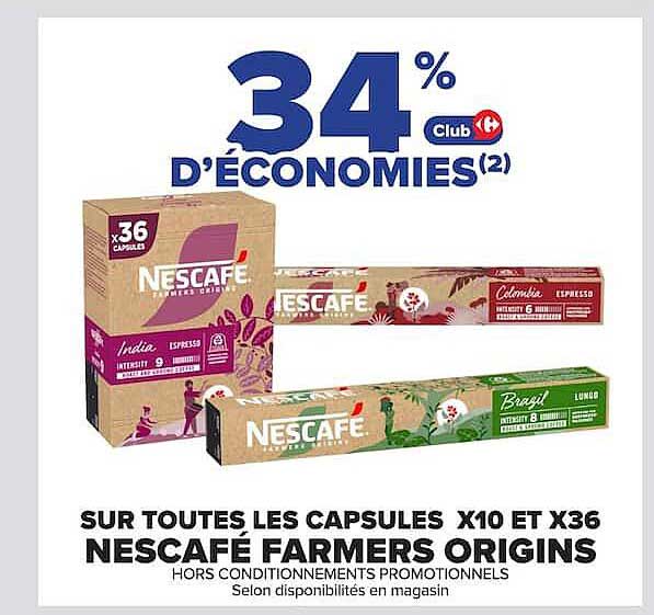 34% d'économies Club Carrefour