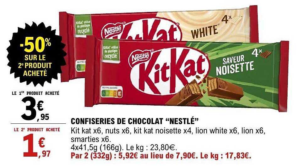-50% SUR LE 2e PRODUIT ACHETÉ