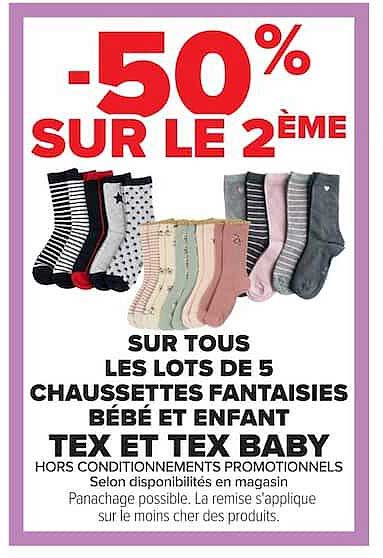 -50% SUR LE 2ÈME