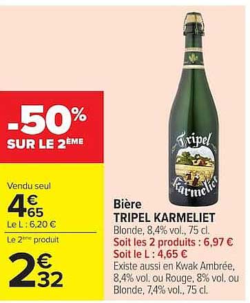 -50% SUR LE 2ÈME