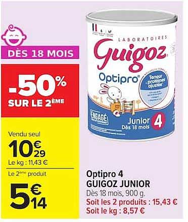 -50% SUR LE 2ÈME