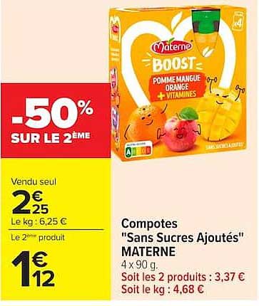 -50% SUR LE 2ÈME