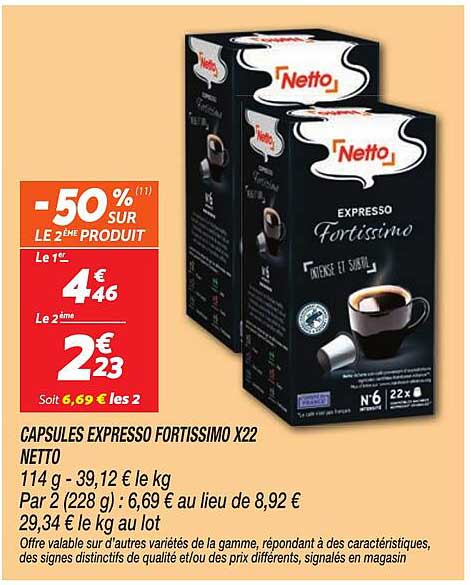 -50% SUR LE 2ème PRODUIT