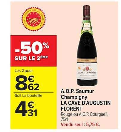 -50% SUR LE 2ÈME