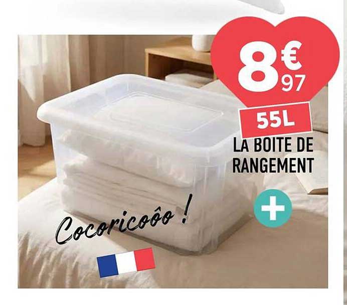 55L LA BOITE DE RANGEMENT