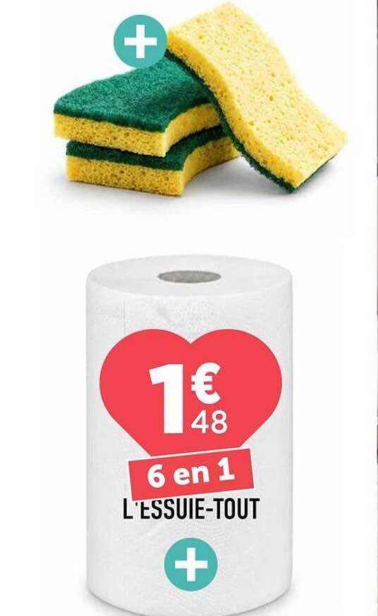 6 en 1 L'ESSUIE-TOUT