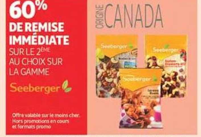 60% DE REMISE IMMEDIATE SUR LE 2ÈME AU CHOIX SUR LA GAMME