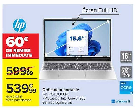 60€ DE REMISE IMMÉDIATE