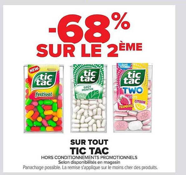-68% SUR LE 2ÈME
