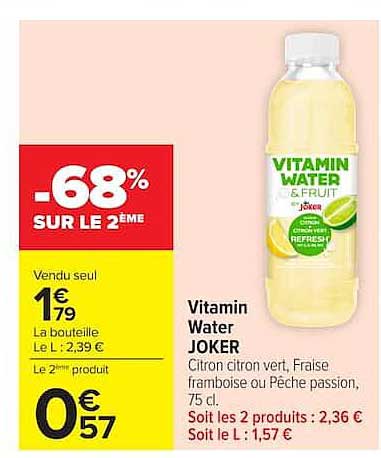 -68% SUR LE 2ÈME