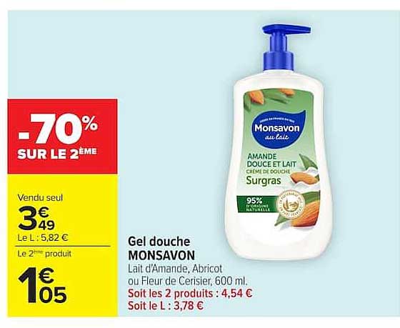 -70% SUR LE 2ÈME