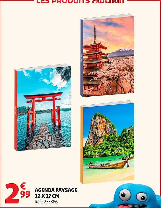 AGENDA PAYSAGE 12 X 17 CM