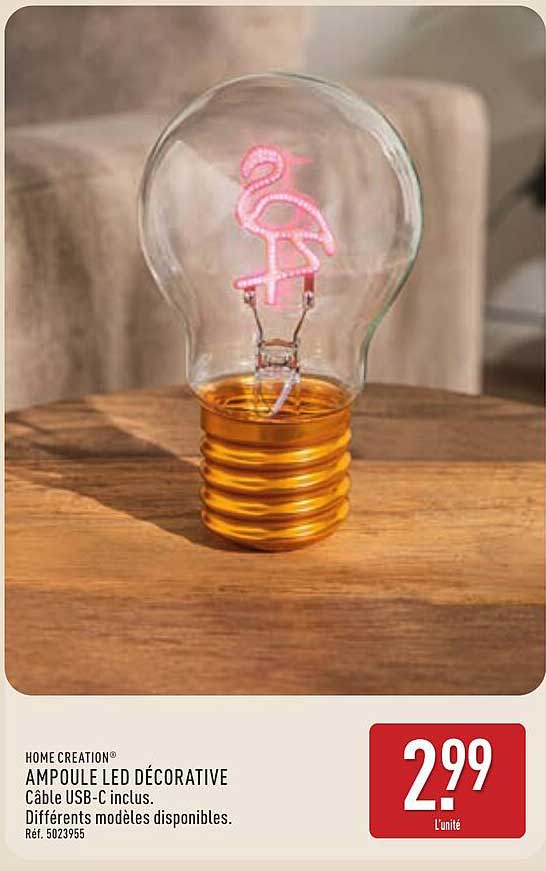 AMPOULE LED DÉCORATIVE