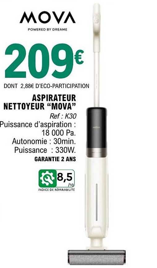 ASPIRATEUR NETTOYEUR "MOVA"