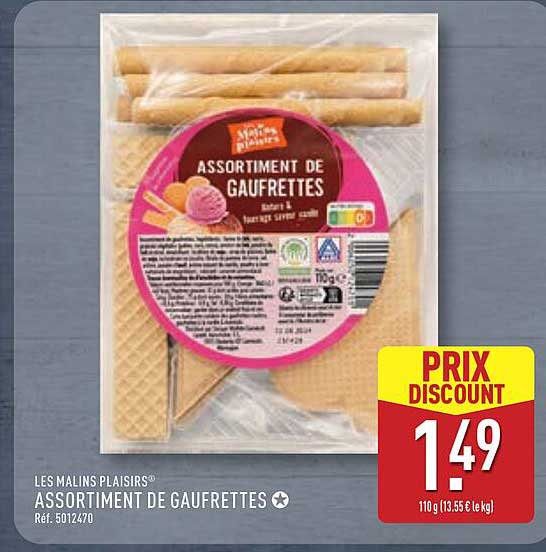 ASSORTIMENT DE GAUFRETTES