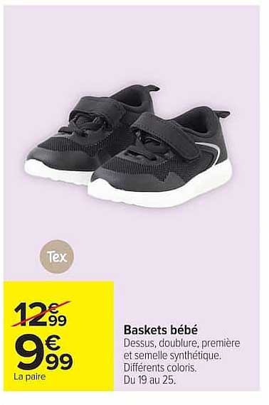Baskets bébé