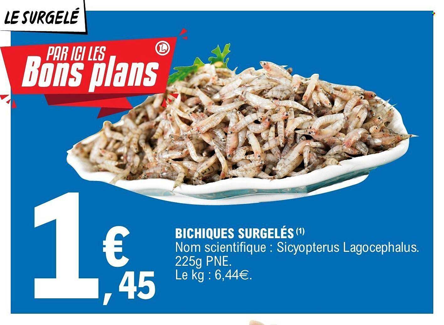BICHIQUES SURGELÉS