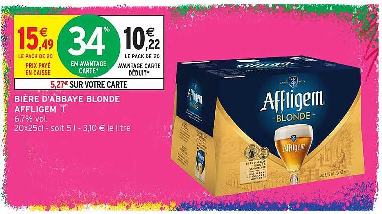 BIÈRE D’ABBAYE BLONDE AFFLIGEM