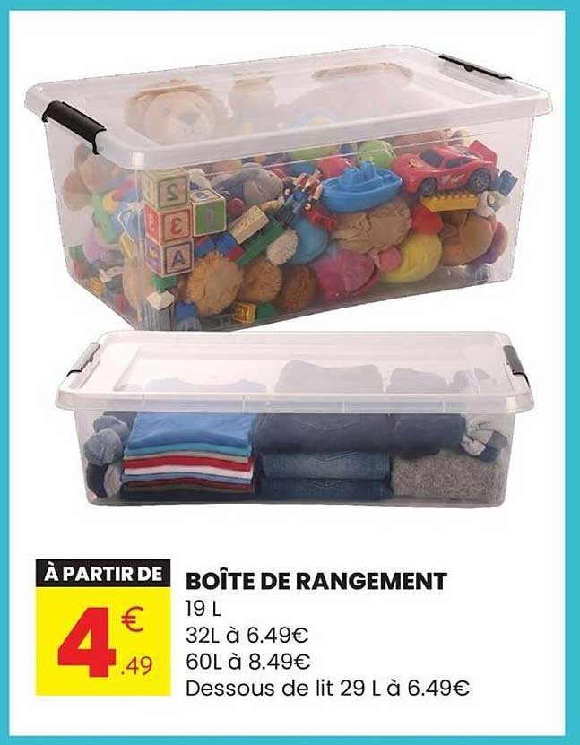BOÎTE DE RANGEMENT