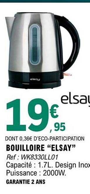BOUILLOIRE “ELSAY”
