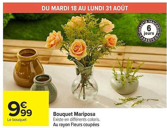Bouquet Mariposa