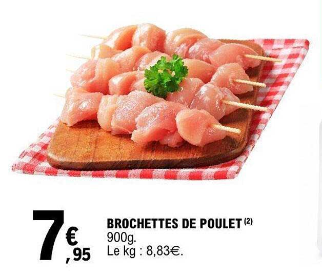 BROCHETTES DE POULET (2)