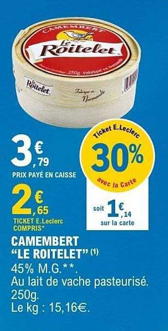 CAMEMBERT “LE ROITELET”