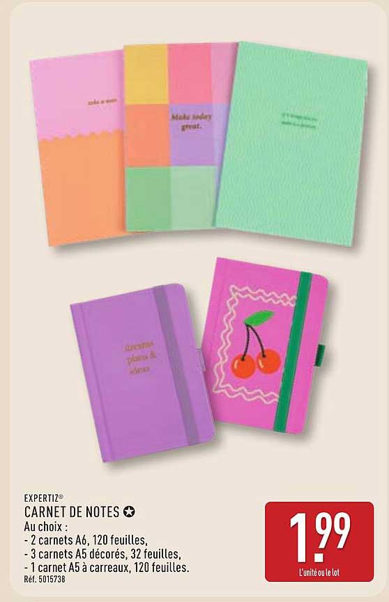 CARNET DE NOTES