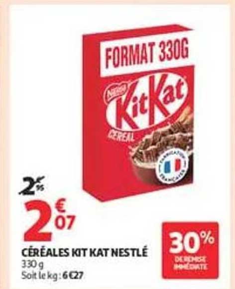 CÉRÉALES KIT KAT NESTLÉ 330 g