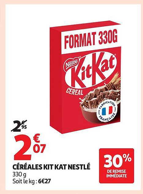 CÉRÉALES KIT KAT NESTLÉ