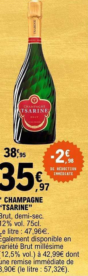 CHAMPAGNE "TSARINE"