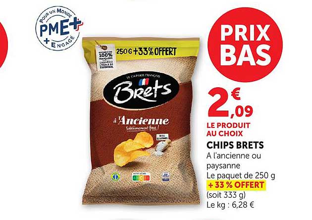 CHIPS BRETS À l'ancienne ou paysanne
