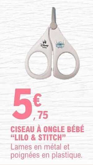 CISEAU À ONGLE BÉBÉ “LILO & STITCH”