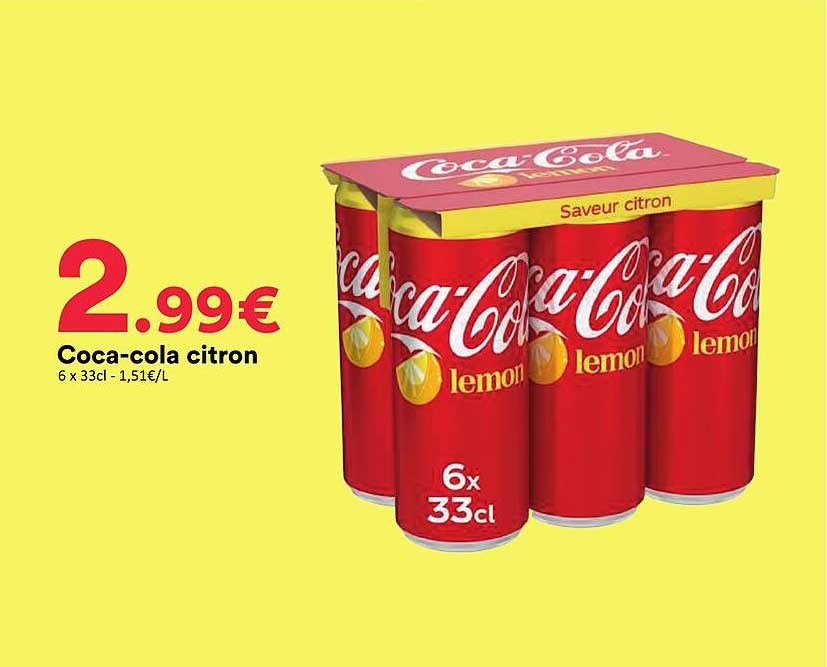 Coca-cola citron