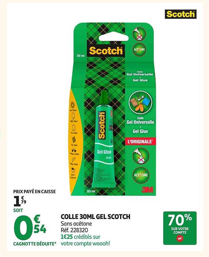 COLLE 30ML GEL SCOTCH