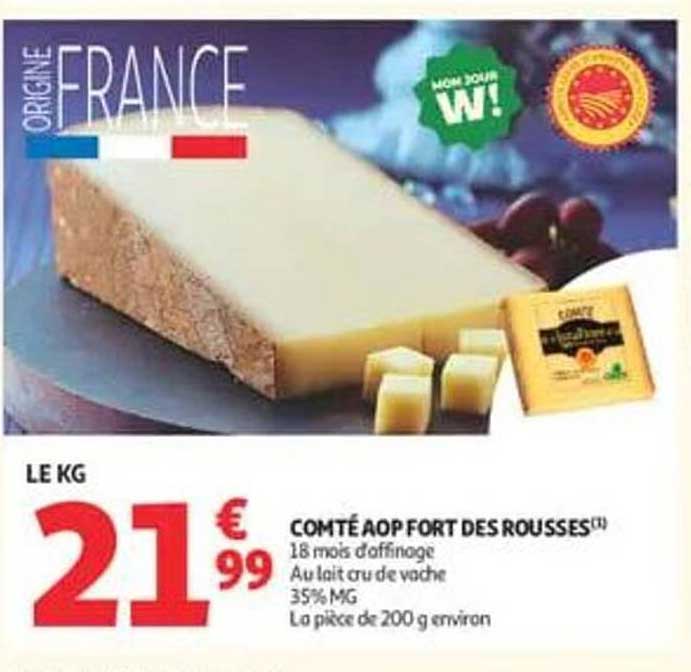 COMTÉ AOP FORT DES ROUSSES