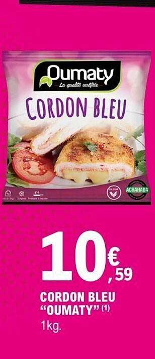 CORDON BLEU “OUMATY” (1) 1kg.