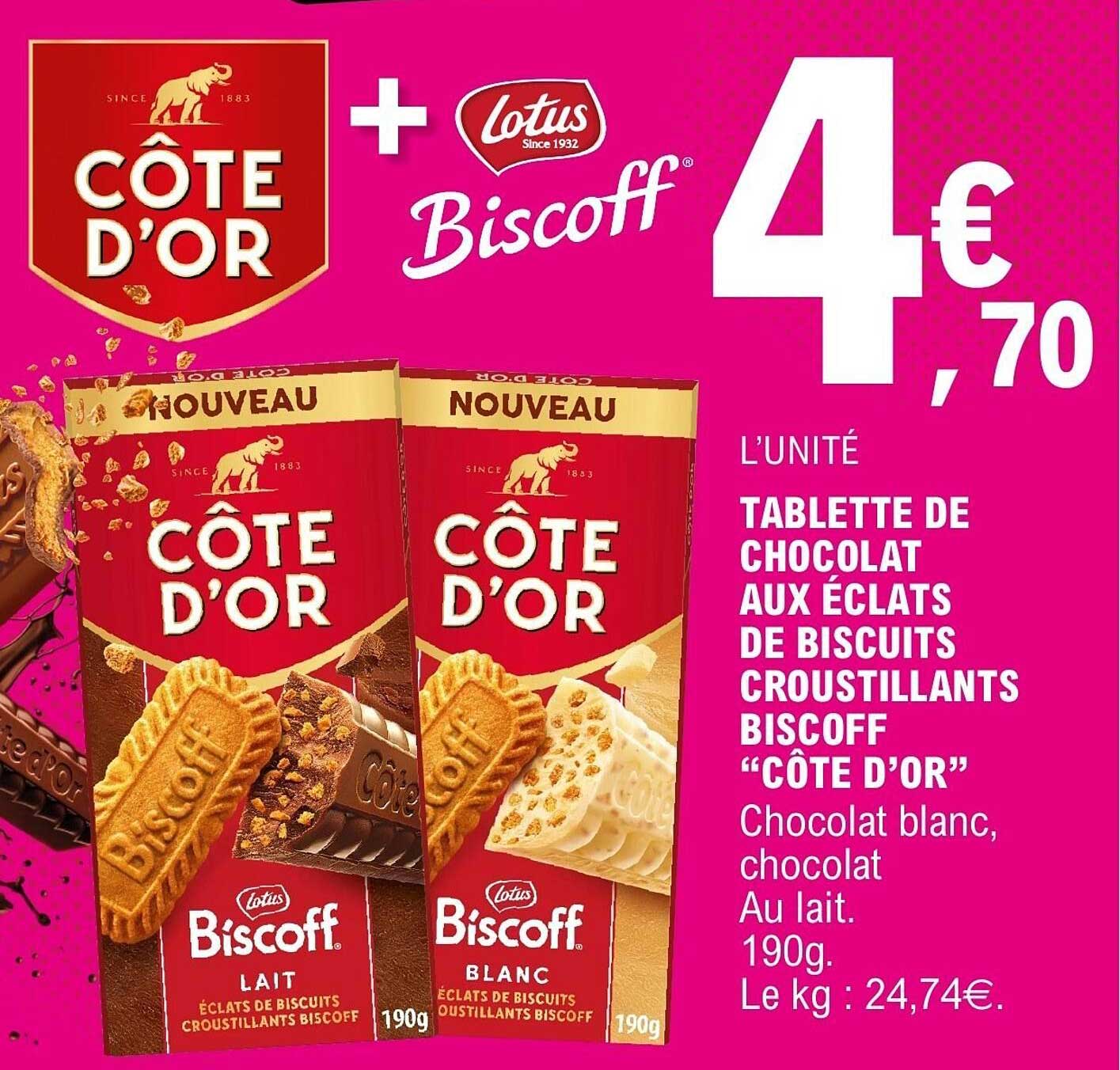 CÔTE D’OR + Lotus Biscoff